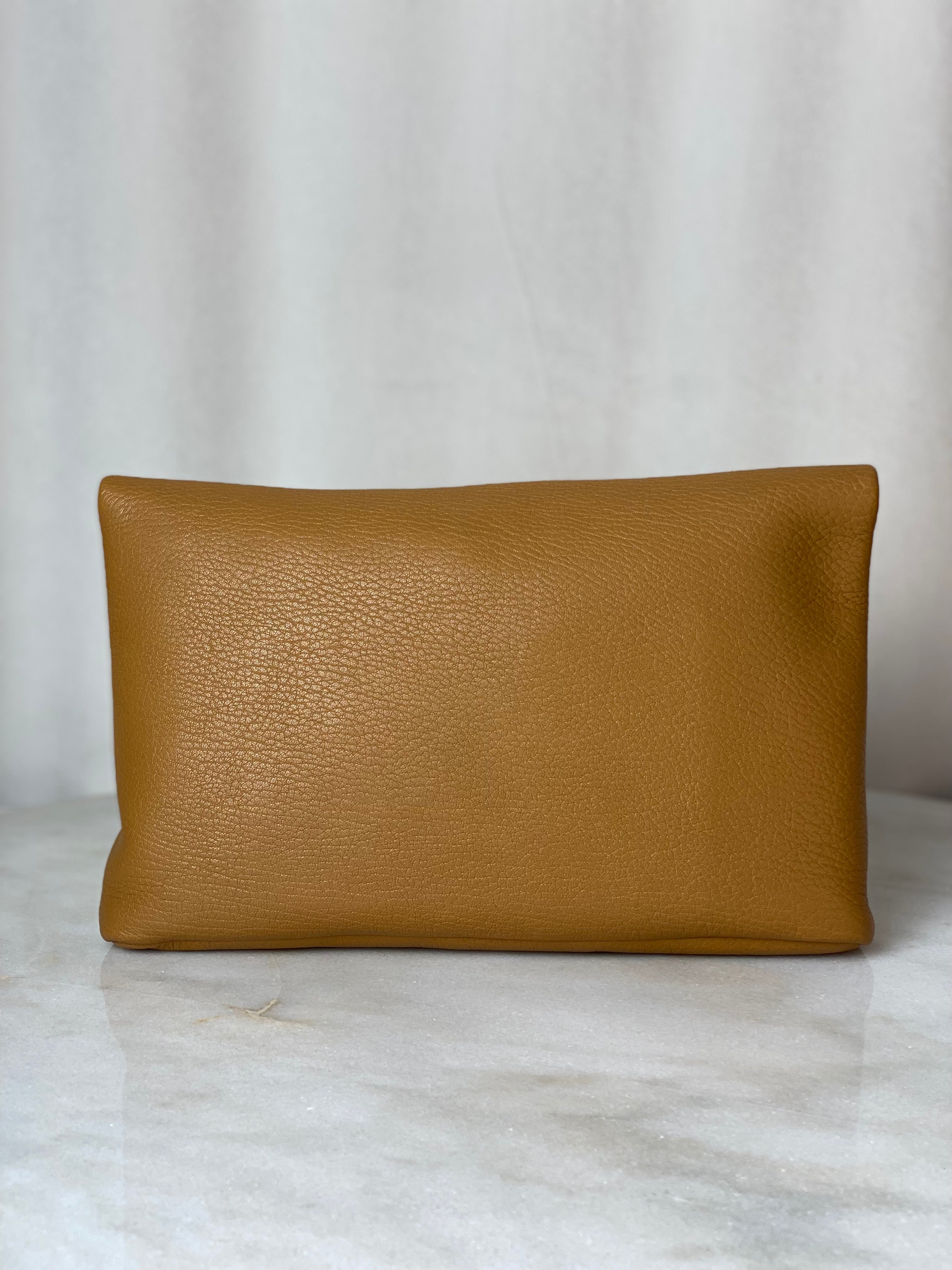 YSL Beige Cassandre Envelope Large Clutch-Clutch-YSL-The Closet Egypt