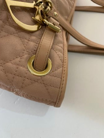 Christian Dior Pink Cannage Panarea Tote Bag