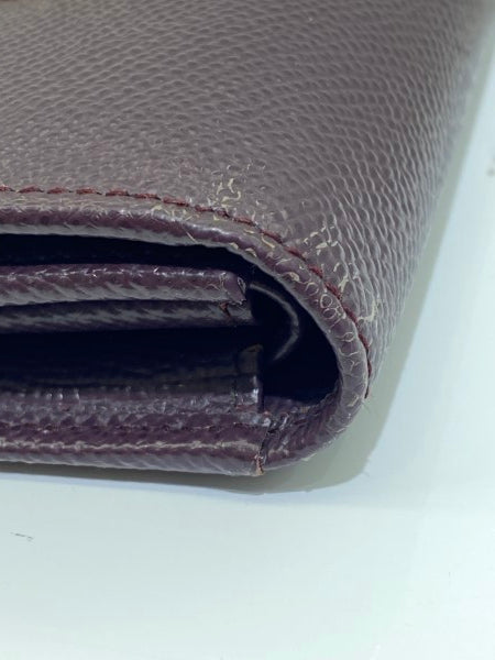 Dolce & Gabbana Burgundy Dauphine Crystal Small Wallet-wallet-Dolce & Gabbana-The Closet Egypt