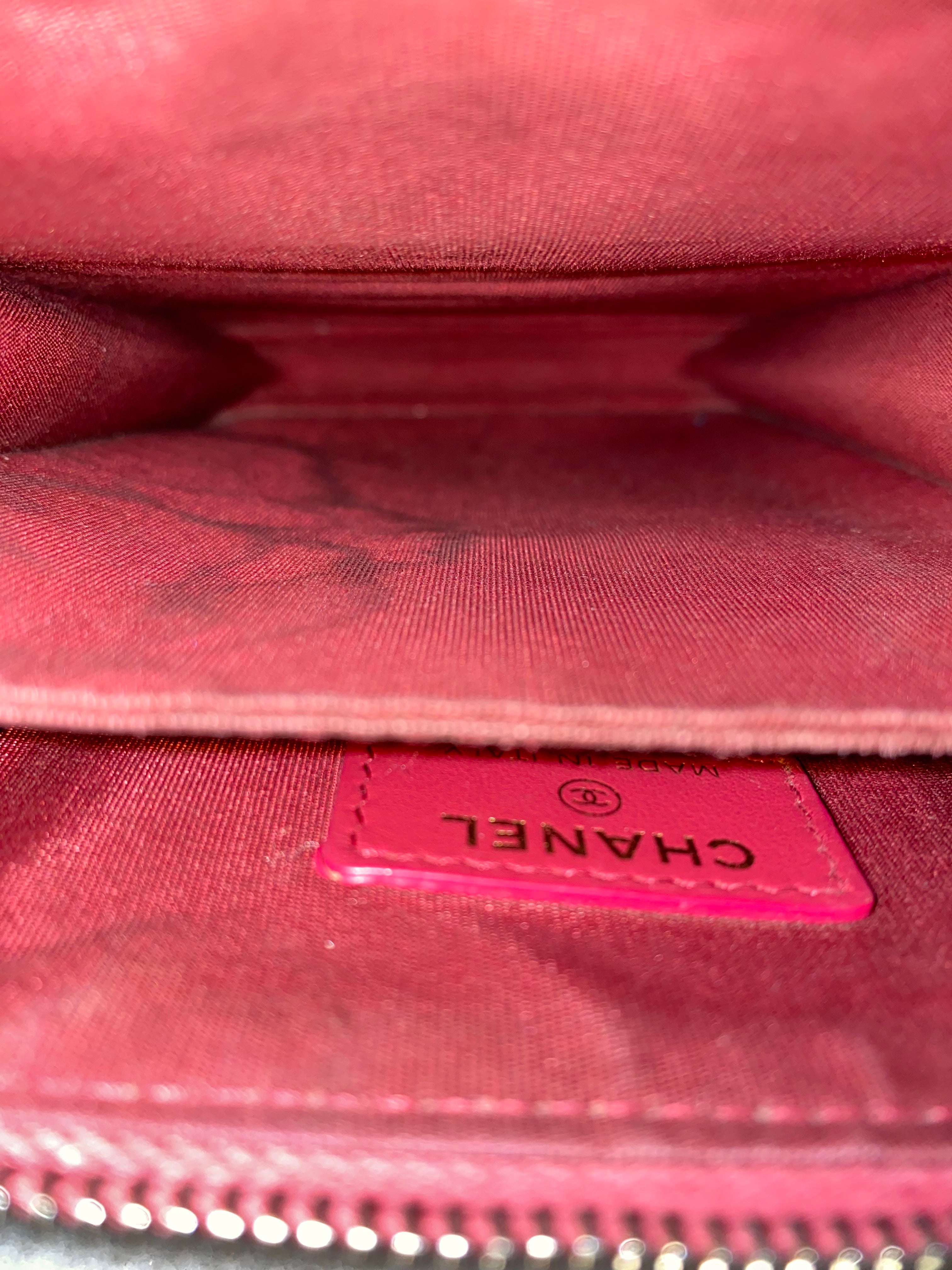 Chanel Pink Phone Holder