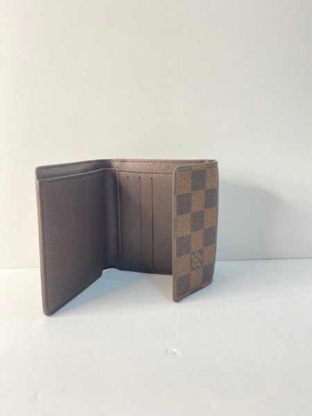 Louis Vuitton Ebene Small Wallet W/ PM Initials-wallet-Louis Vuitton-The Closet Egypt