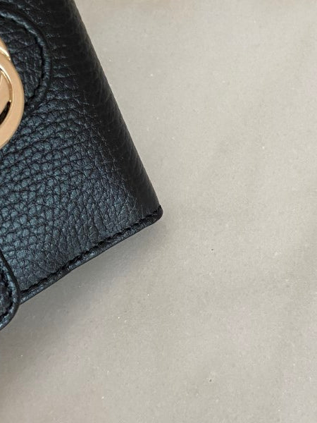 Gucci Black Interlocking Small Wallet-wallet-Gucci-The Closet Egypt