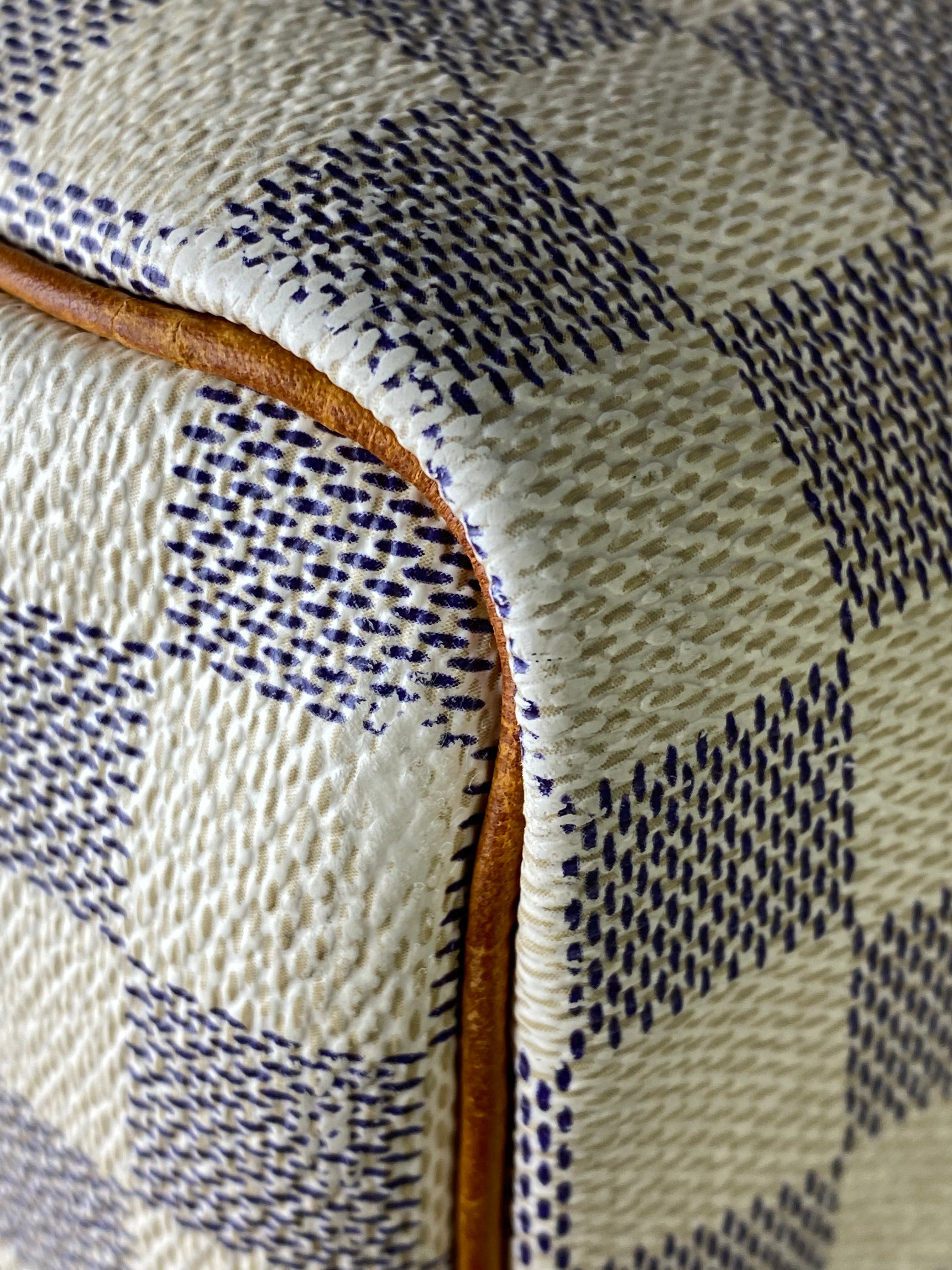 Louis Vuitton Damier Azur Speedy 25 Bag