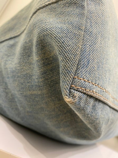 Gucci Blue Denim Soho Shoulder Bag-handbag-Gucci-The Closet Egypt