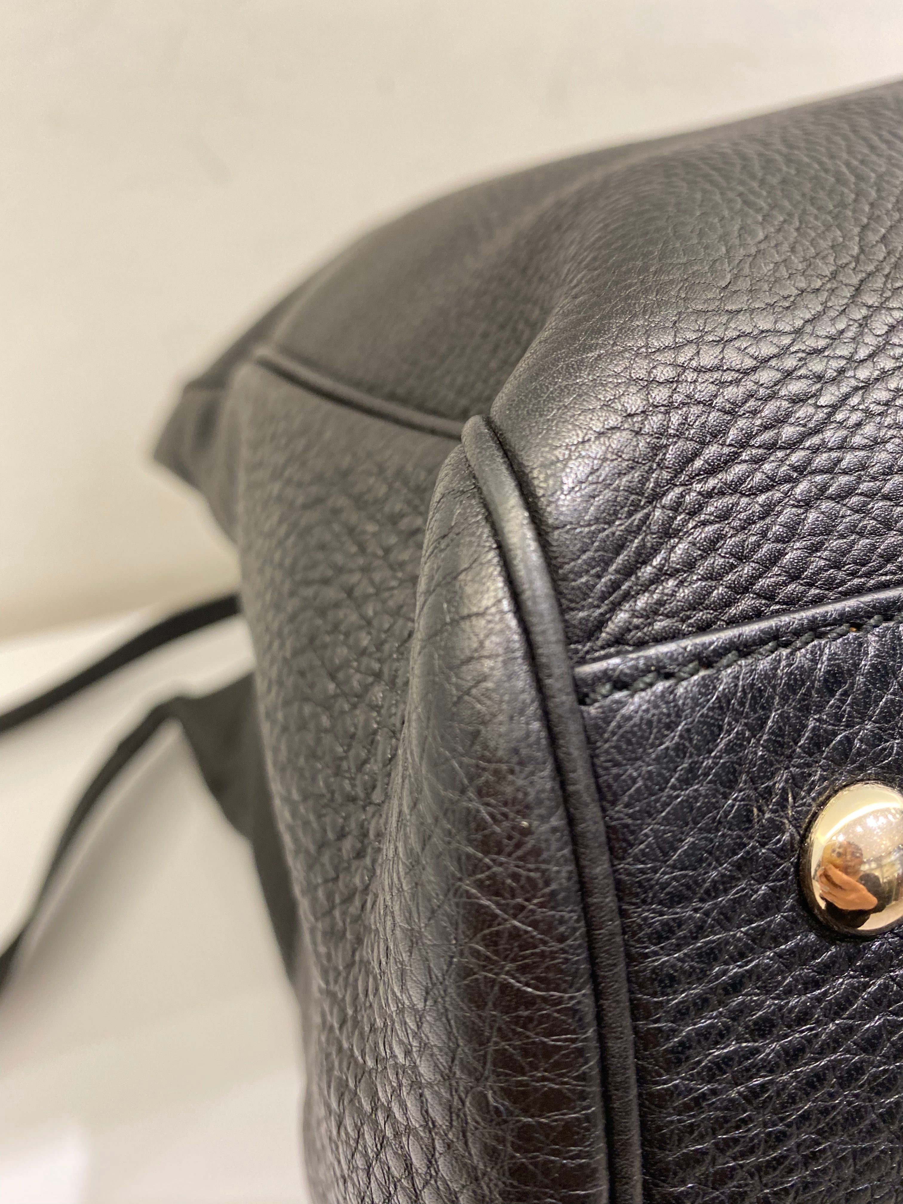 Gucci Black Bamboo Top Handle Shopper Large Bag-handbag-Gucci-The Closet Egypt