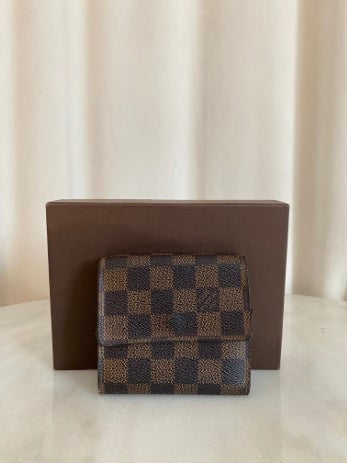 Louis Vuitton Damier Ebene Small Wallet-wallet-Louis Vuitton-The Closet Egypt