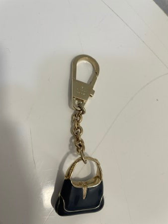 Gucci Navy Blue Mini Jackie Bag Charm Keychain-Bag Charm-Gucci-The Closet Egypt