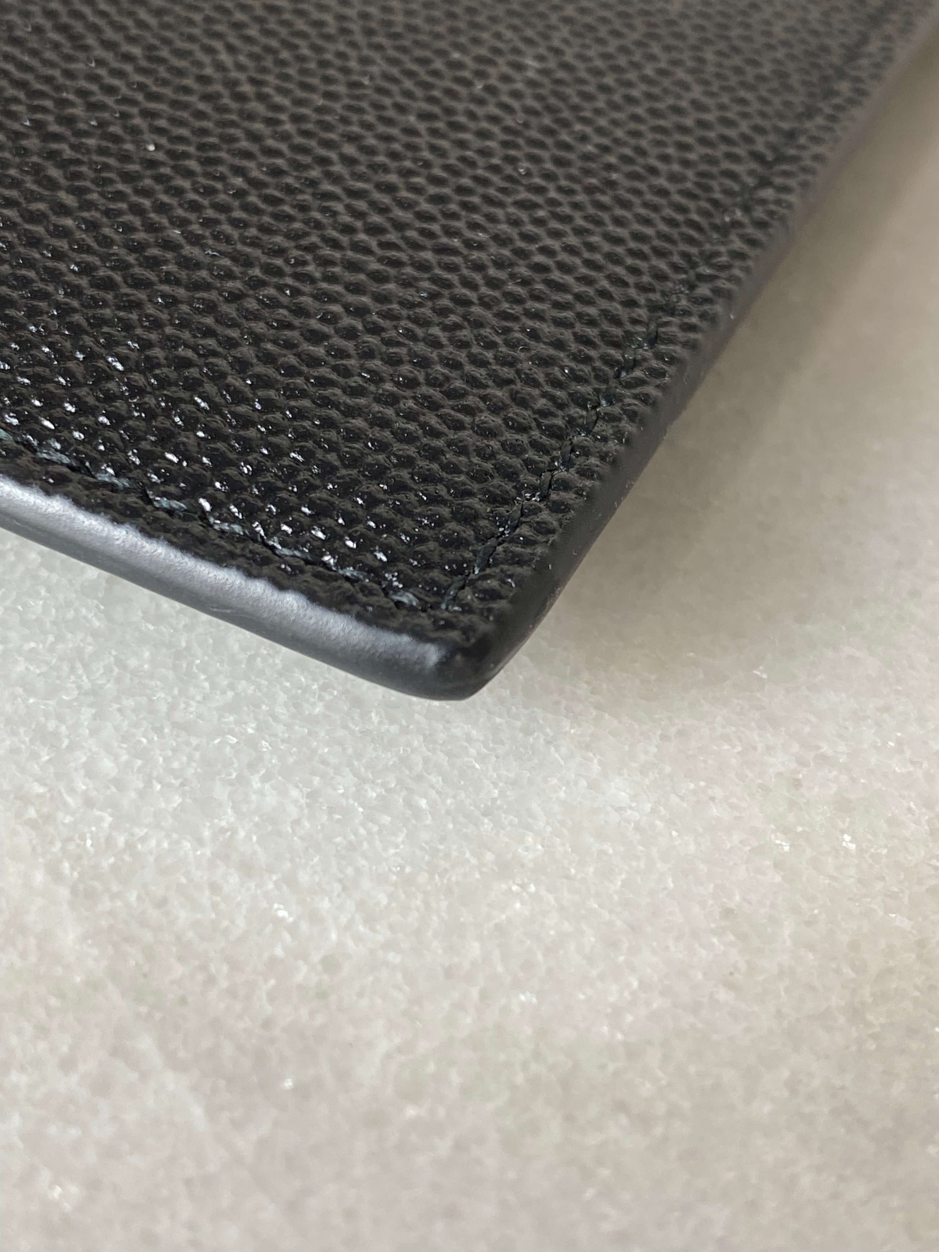 YSL Black Uptown Clutch