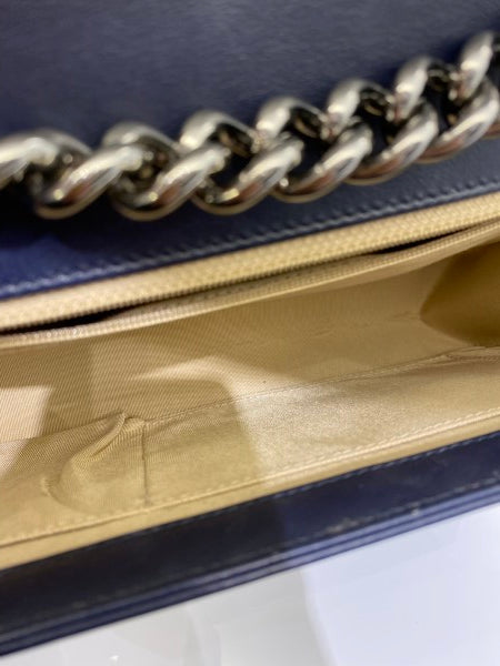 Chanel Blue Boy Medium Bag-handbag-Chanel-The Closet Egypt