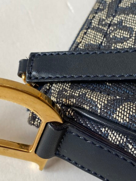 Christian Dior Bicolor Saddle Trotter Handbag-handbag-Christian Dior-The Closet Egypt