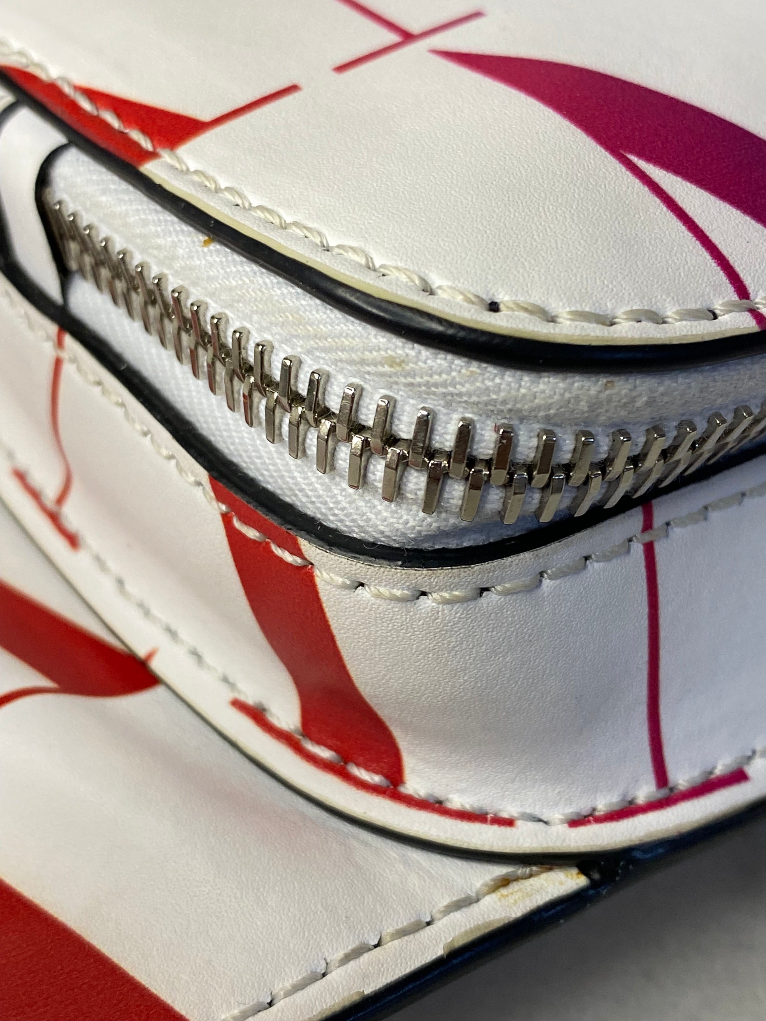 VAlentino White Multicolor VLTN Waist Bag-Waist Bag-Valentino-The Closet Egypt