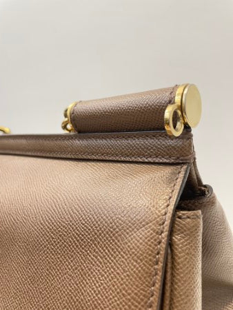 Dolce & Gabbana Brown Sicily Large Bag-handbag-Dolce & Gabbana-The Closet Egypt