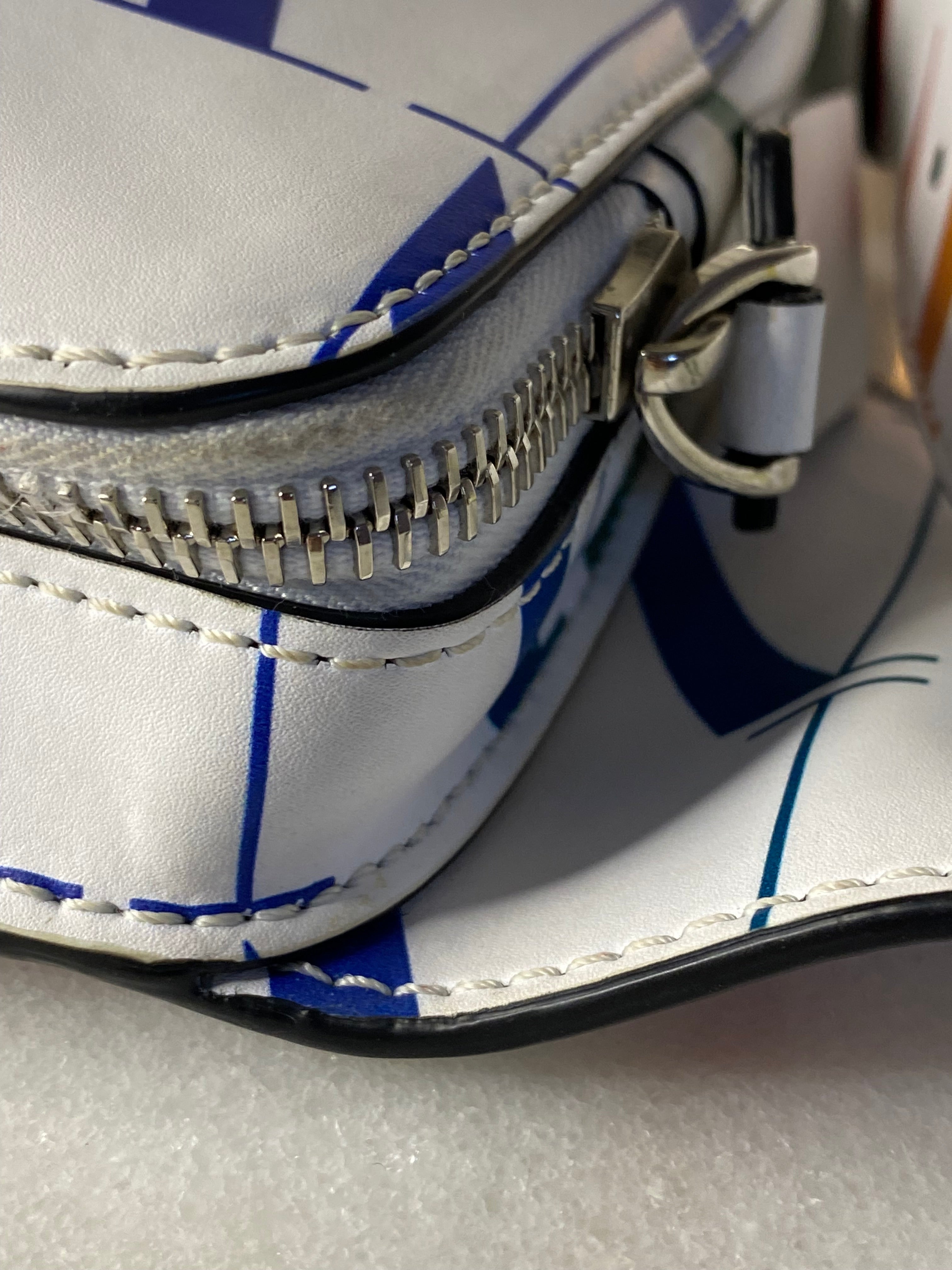 VAlentino White Multicolor VLTN Waist Bag-Waist Bag-Valentino-The Closet Egypt