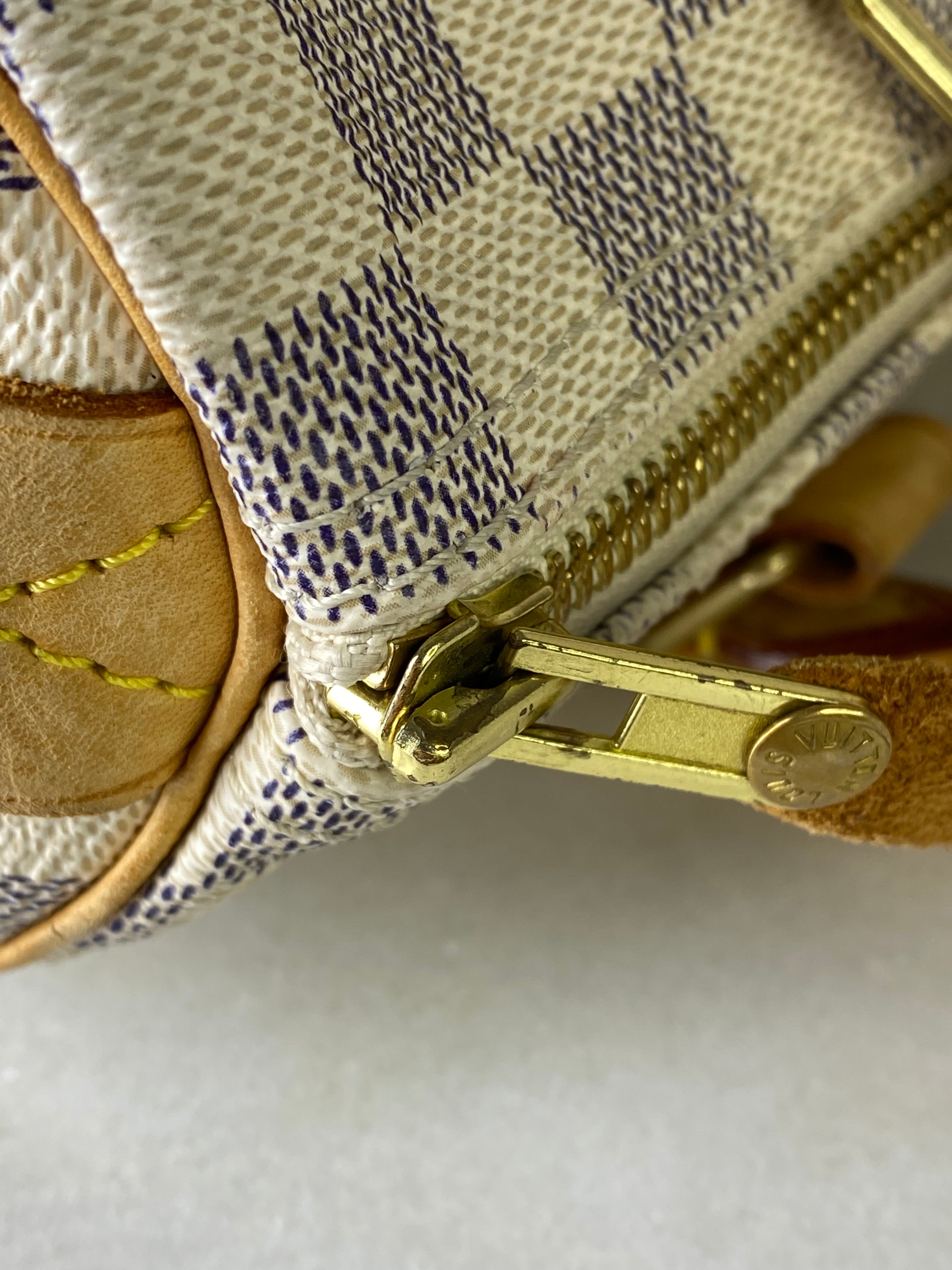 Louis Vuitton Damier Azur Speedy 25 Bag