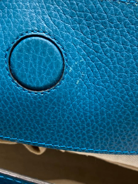 Gucci Blue Swing Shoulder Bag-handbag-Gucci-The Closet Egypt