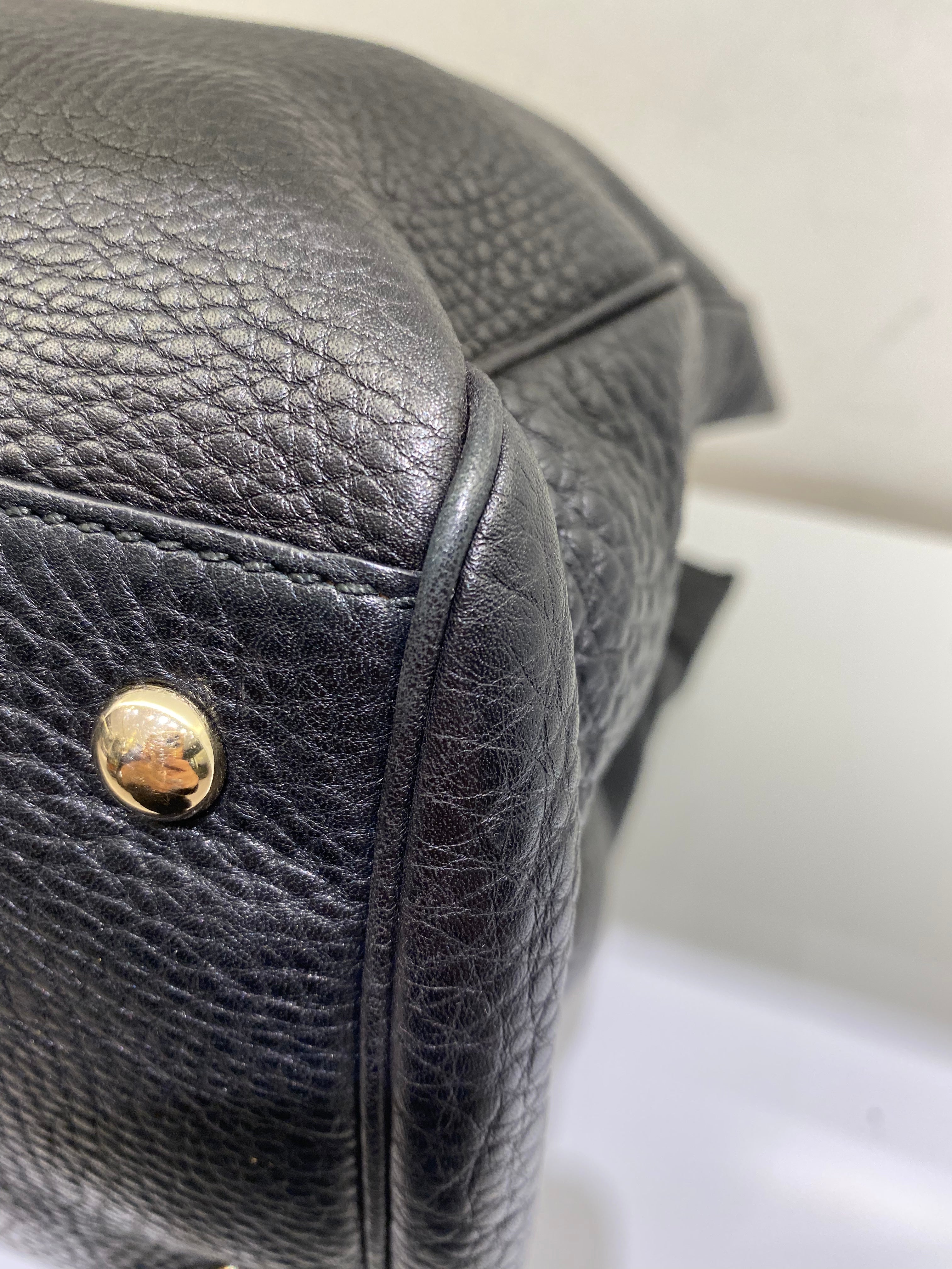 Gucci Black Bamboo Top Handle Shopper Large Bag-handbag-Gucci-The Closet Egypt