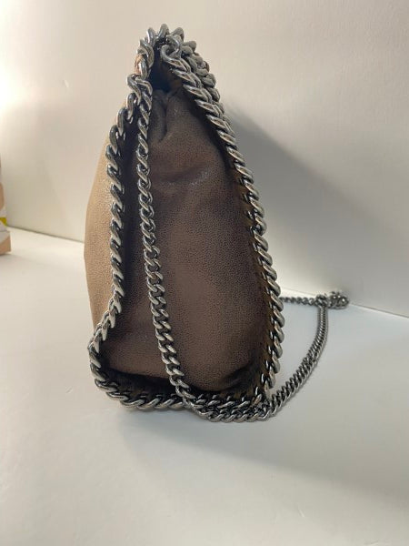 Stella Mccartney Brown Falabella Crossbody Bag-handbag-Stella Mccartney-The Closet Egypt