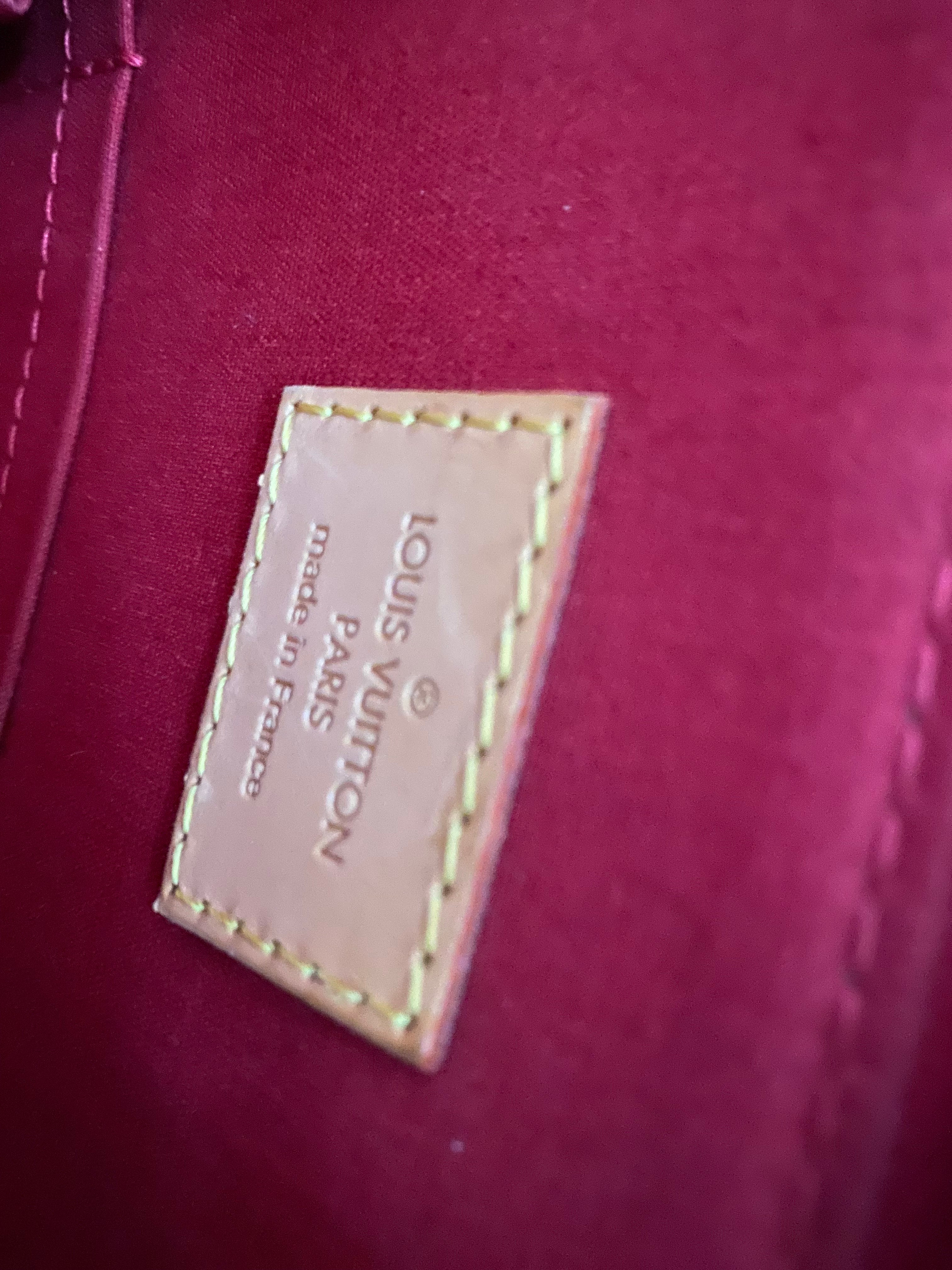 Louis Vuitton Red Monogram Vernis Bellevue GM Bag-handbag-Louis Vuitton-The Closet Egypt