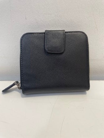 Prada Black Compact Wallet-wallet-Prada-The Closet Egypt