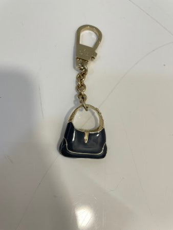 Gucci Navy Blue Mini Jackie Bag Charm Keychain-Bag Charm-Gucci-The Closet Egypt