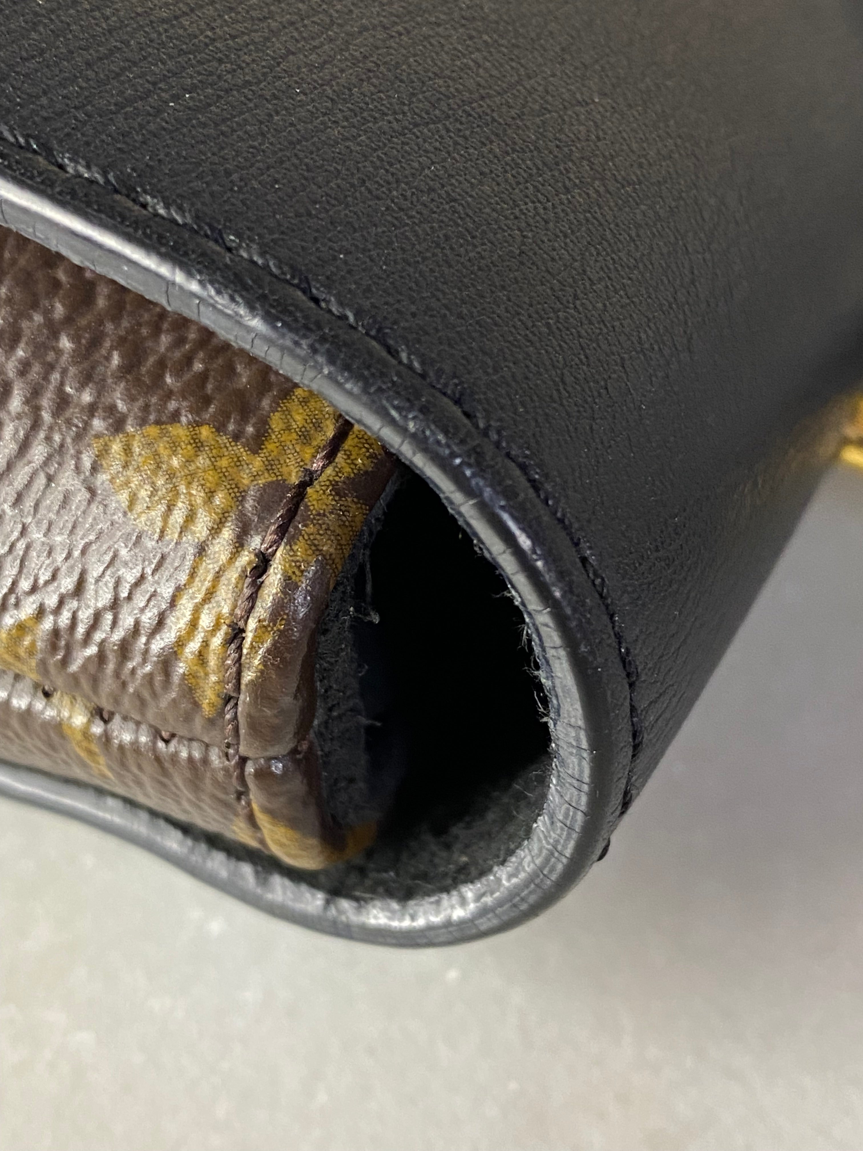 Louis Vuitton Monogram Black Locky BB Bag