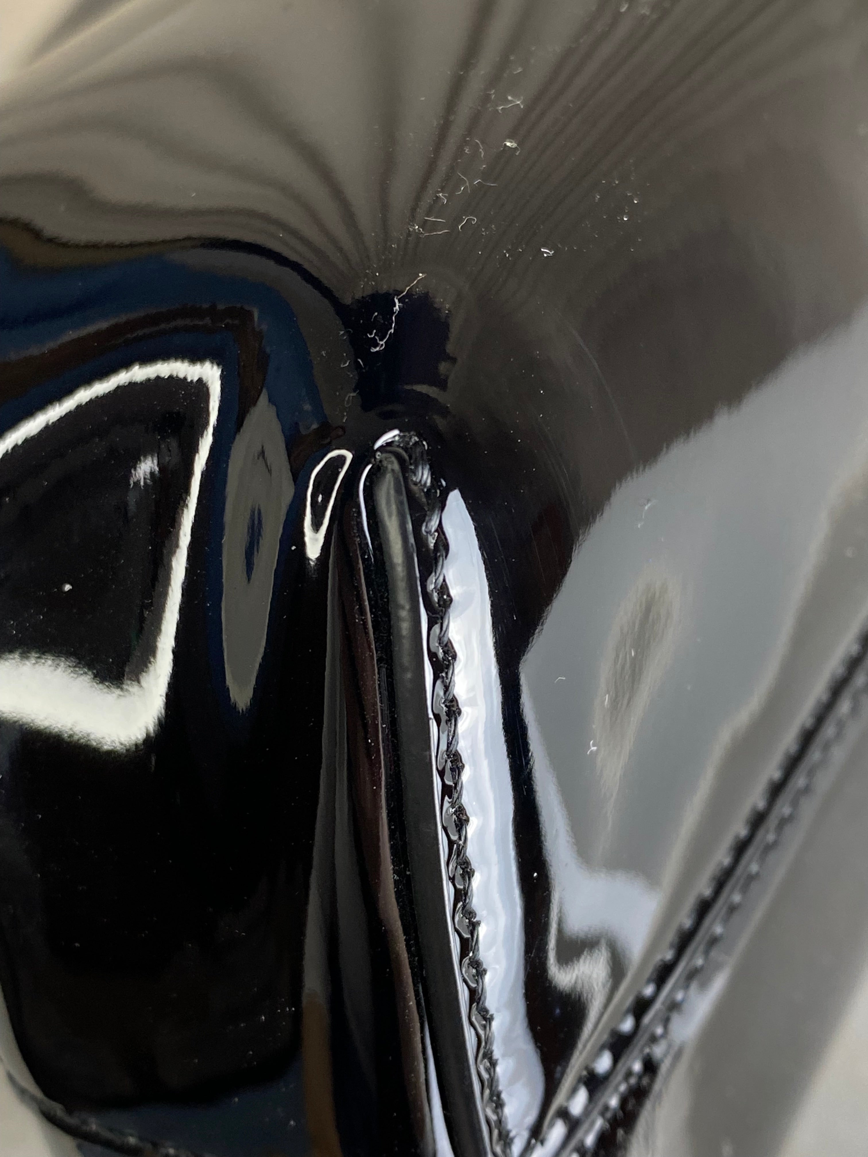 Fendi Black FF Vernis Midi First FF Clutch Bag-Clutch Bag-Fendi-The Closet Egypt