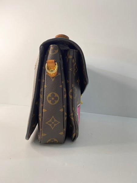 Louis Vuitton Monogram Ltd.Ed Patches Pochette Metis Crossbody Bag-Pochette-Louis Vuitton-The Closet Egypt