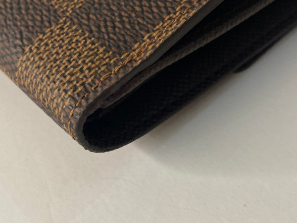 Louis Vuitton Ebene Small Wallet W/ PM Initials-wallet-Louis Vuitton-The Closet Egypt