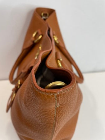 Prada Orange Vitello Daino Tote Large Bag-handbag-Prada-The Closet Egypt