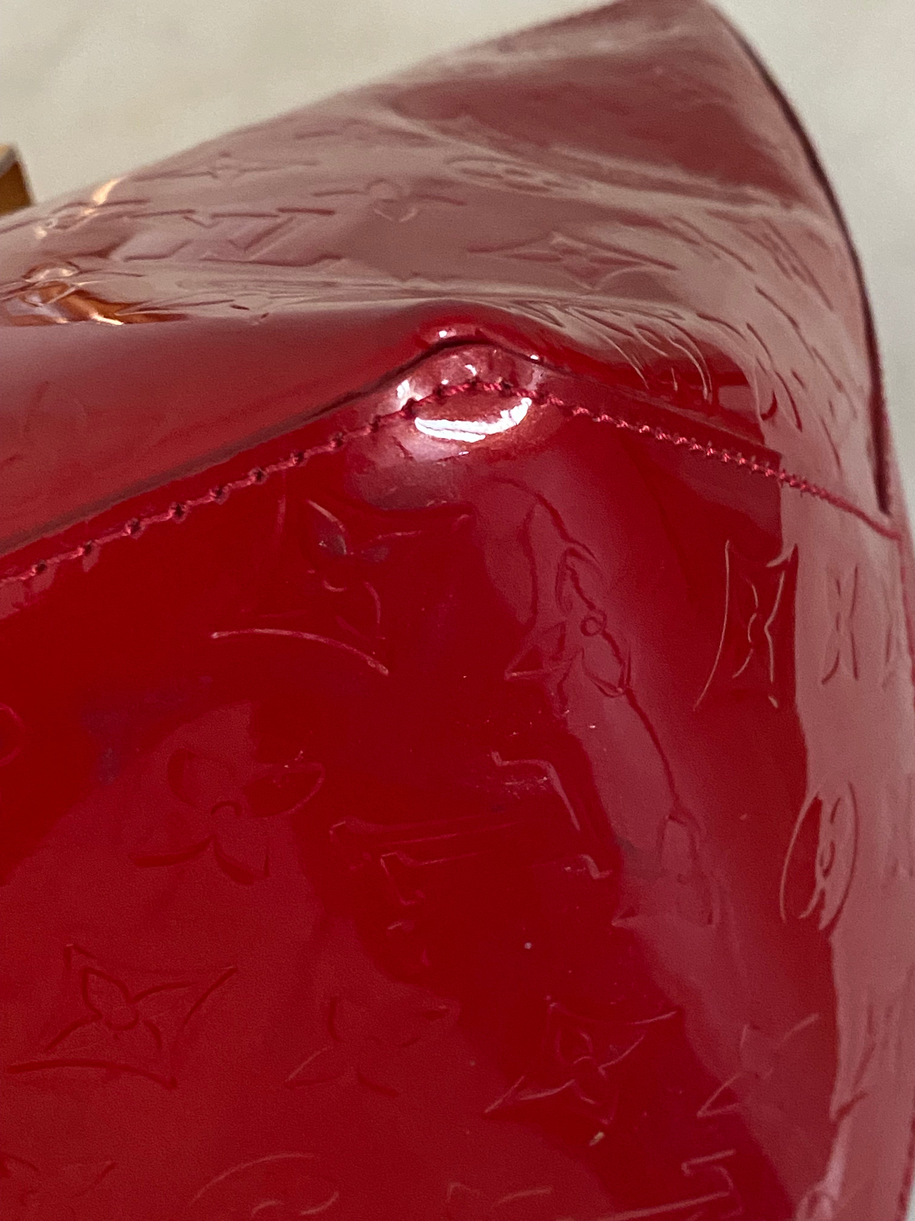 Louis Vuitton Red Monogram Vernis Bellevue GM Bag-handbag-Louis Vuitton-The Closet Egypt