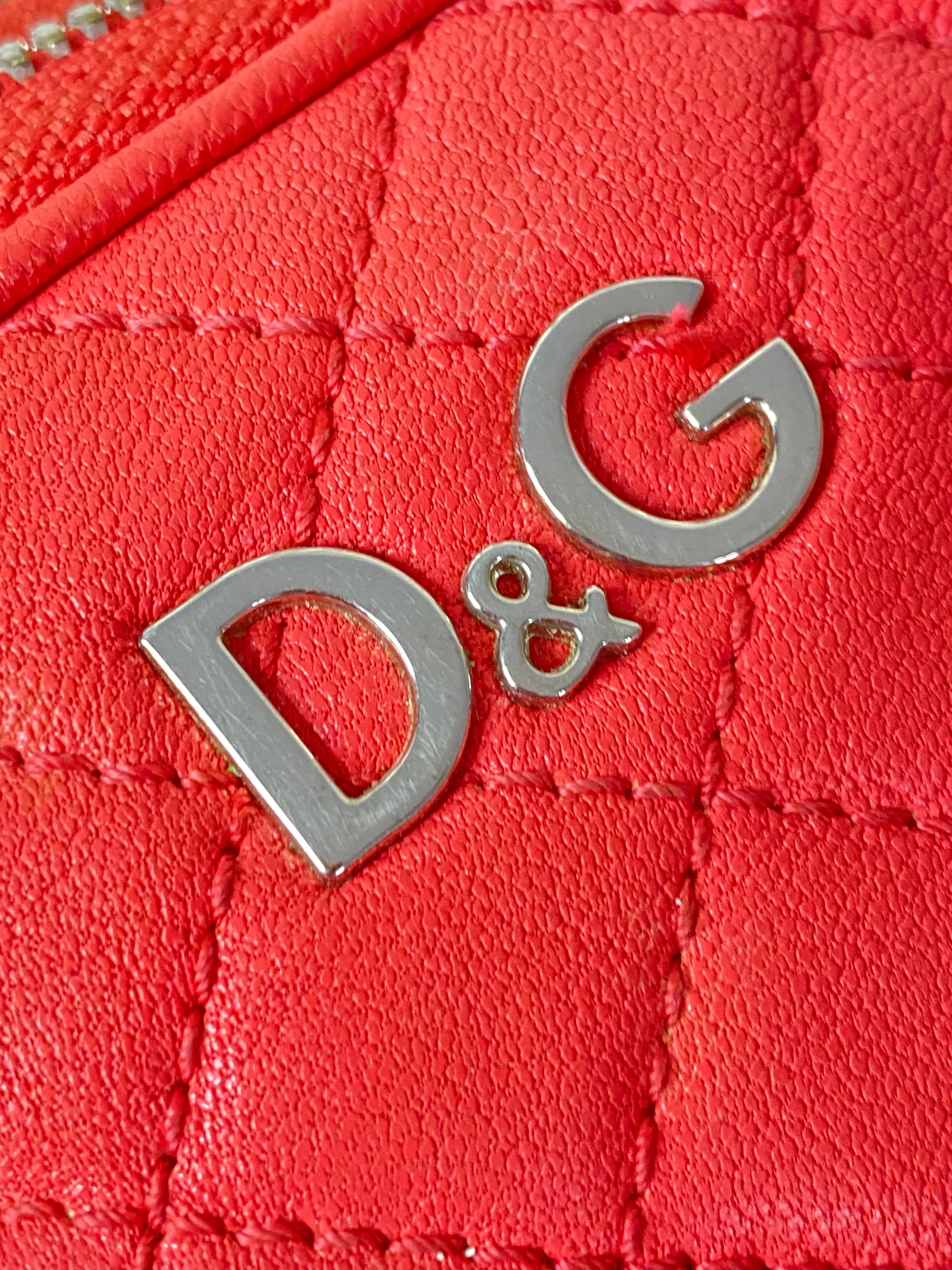 Dolce & Gabbana Orange Lily Glam Mini Crossbody Bag-handbag-Dolce & Gabbana-The Closet Egypt