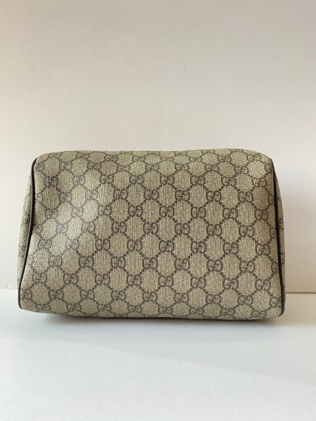 Gucci Bicolor GG Supreme Toiletry Pouch-Pouch-Gucci-The Closet Egypt