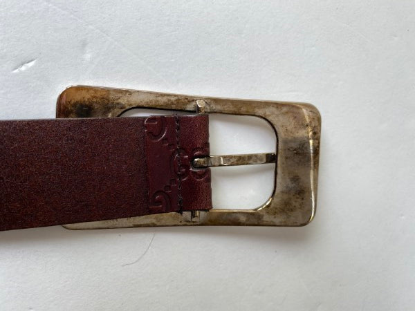 Gucci Brown GG Belt 42-Belt-Gucci-The Closet Egypt