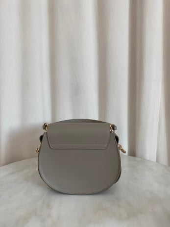 Chloe Grey Tess small Top Handle Bag-handbag-Chloe-The Closet Egypt