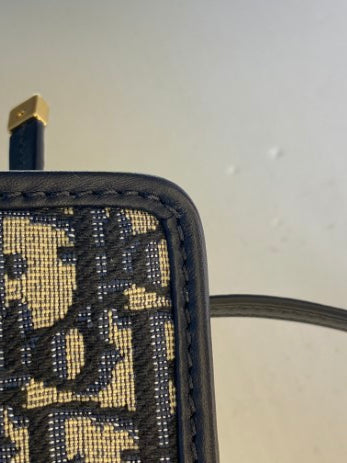 Christian Dior Blue Montaigne Pouch-Pouch-Christian Dior-The Closet Egypt