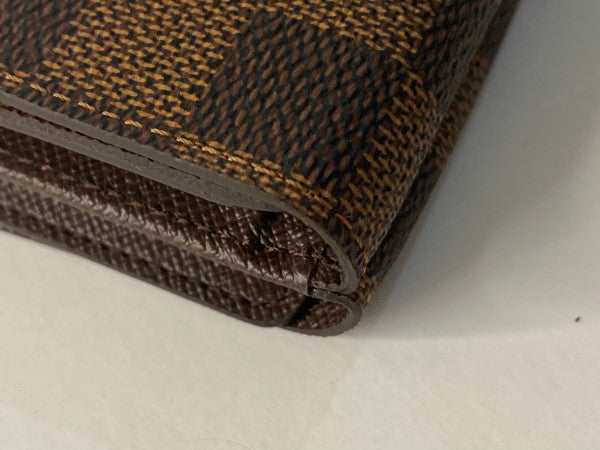 Louis Vuitton Ebene Small Wallet W/ PM Initials-wallet-Louis Vuitton-The Closet Egypt