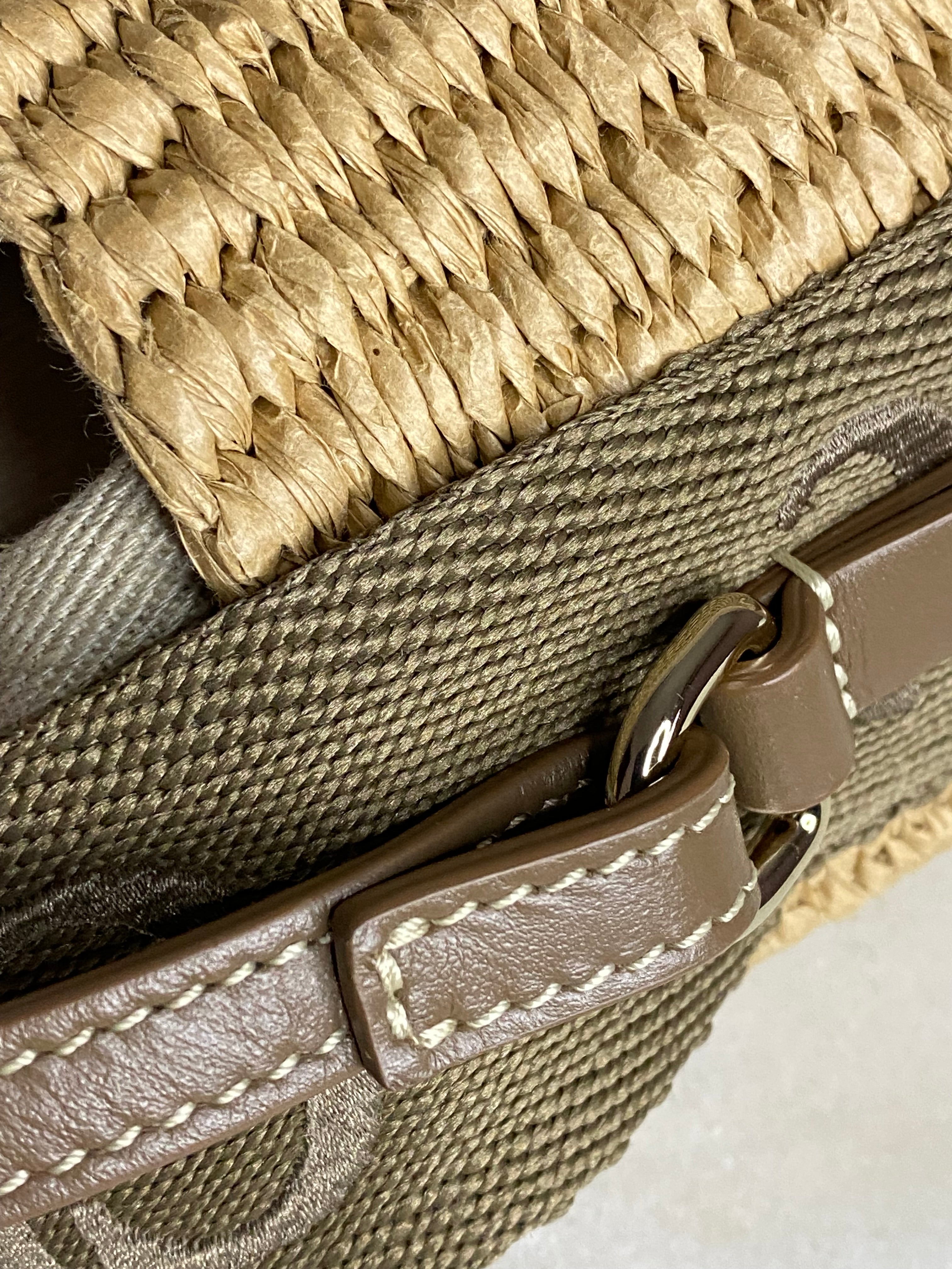 Chloe Bicolor Woody Small Shoulder Bag-handbag-Chloe-The Closet Egypt