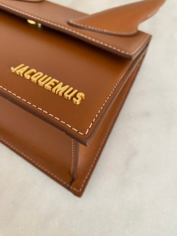 Jacquemus Camel Le Chiquito Grand Tote Bag-handbag-Jacquemus-The Closet Egypt