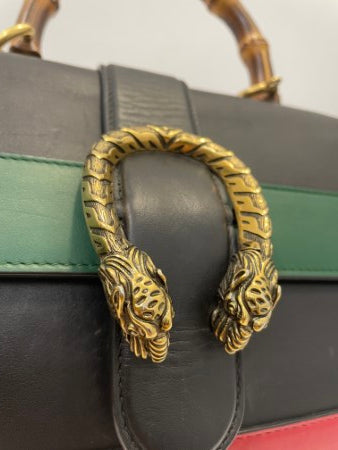Gucci Tricolor Dionysus Bamboo Handle Bag-handbag-Gucci-The Closet Egypt