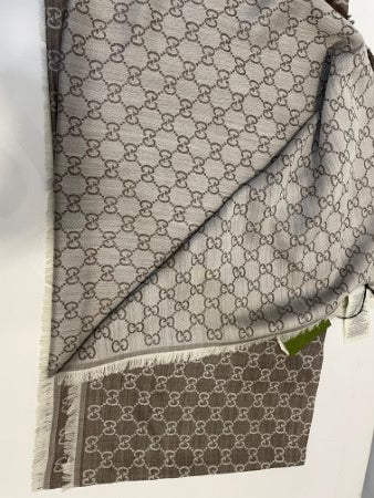 Gucci Light Brown GG Scarf-Scarf-Gucci-The Closet Egypt