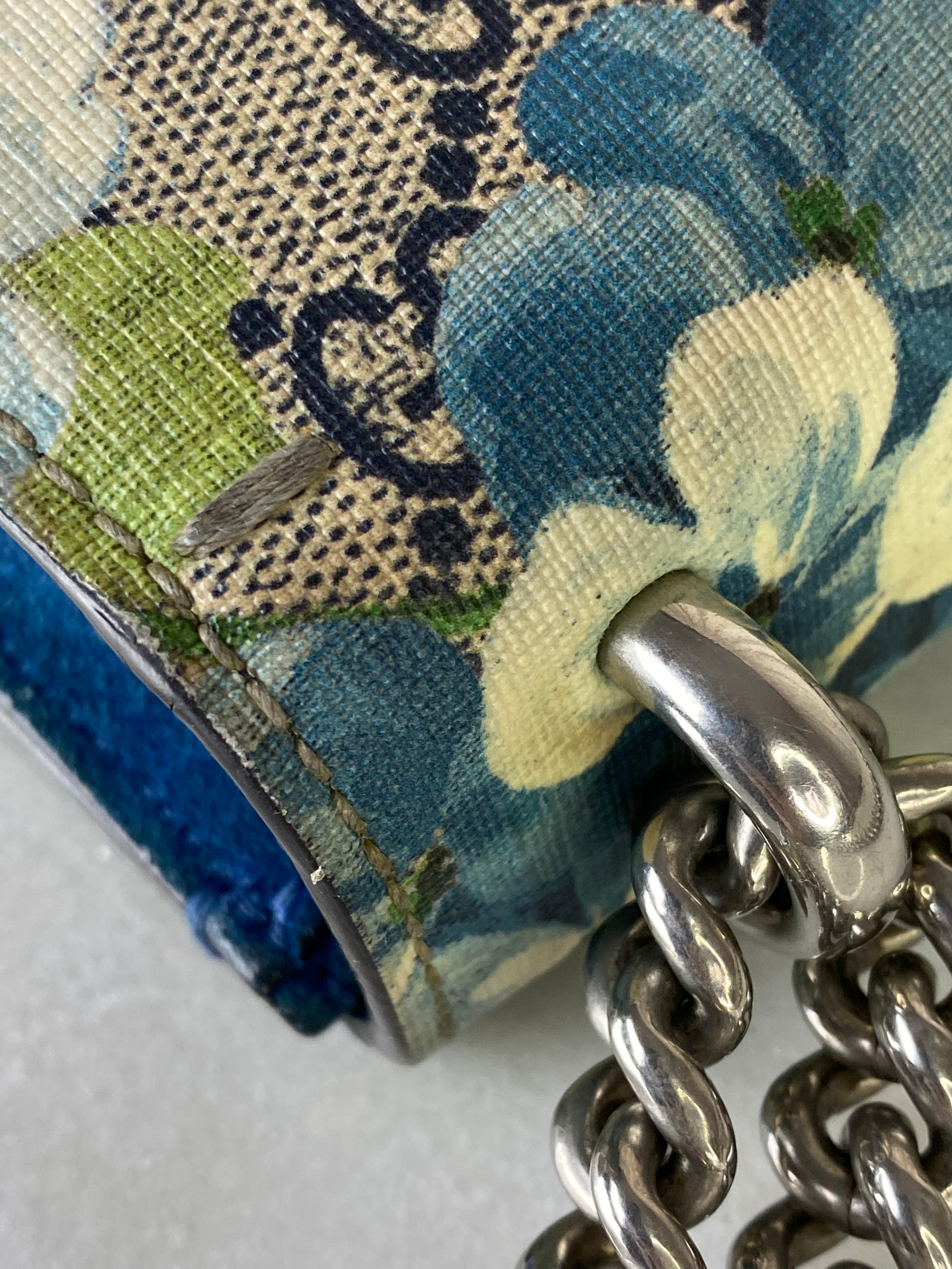 Gucci Bicolor GG Dionysus Floral Mini Bag