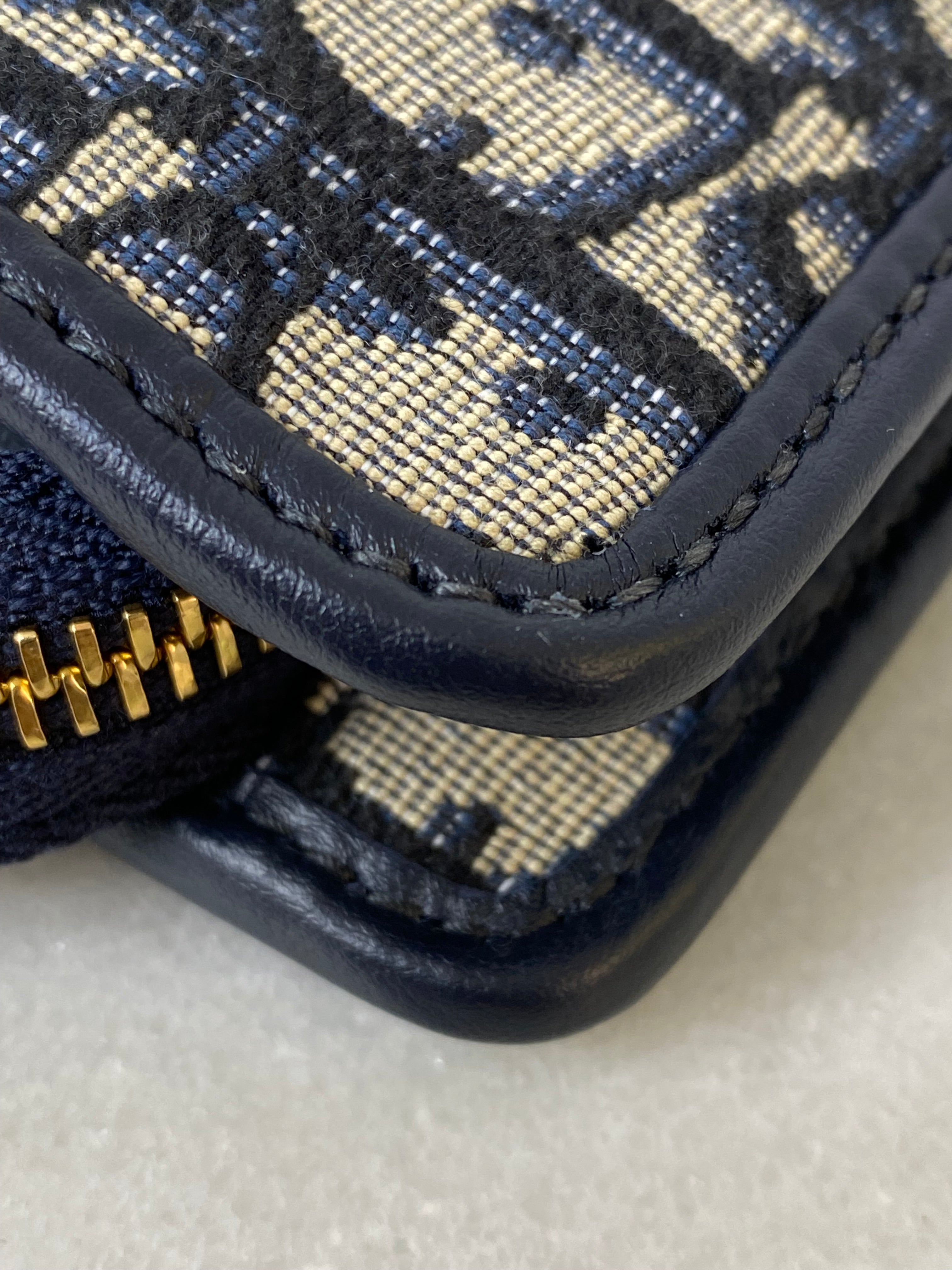 Christian Dior Blue Montaigne Pouch-Pouch-Christian Dior-The Closet Egypt