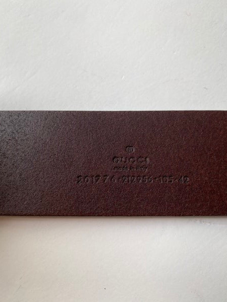 Gucci Brown GG Belt 42-Belt-Gucci-The Closet Egypt