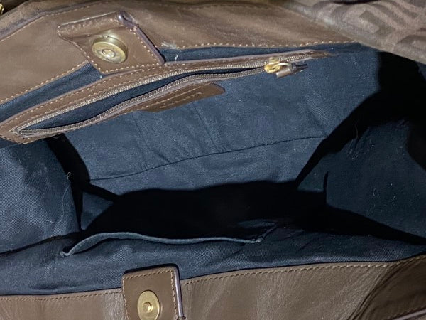 Givenchy Dark Brown Logo Tote Bag-handbag-Givenchy-The Closet Egypt