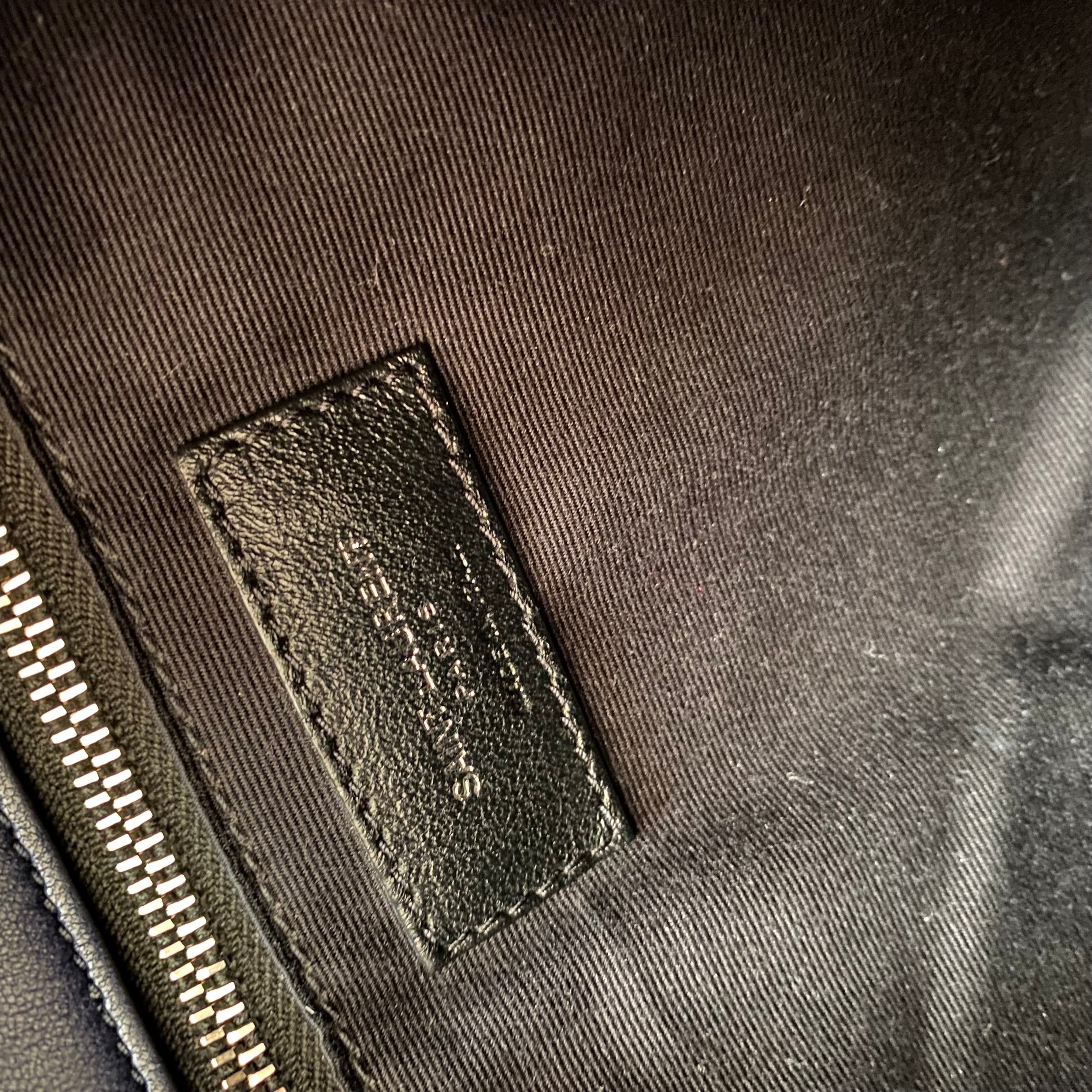 YSL Navy Blue Puffer Double Chain Bag-handbag-YSL-The Closet Egypt