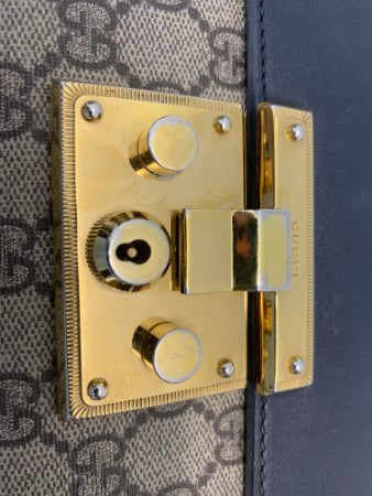 Gucci Bicolor GG Supreme Padlock Small Bag-handbag-Gucci-The Closet Egypt