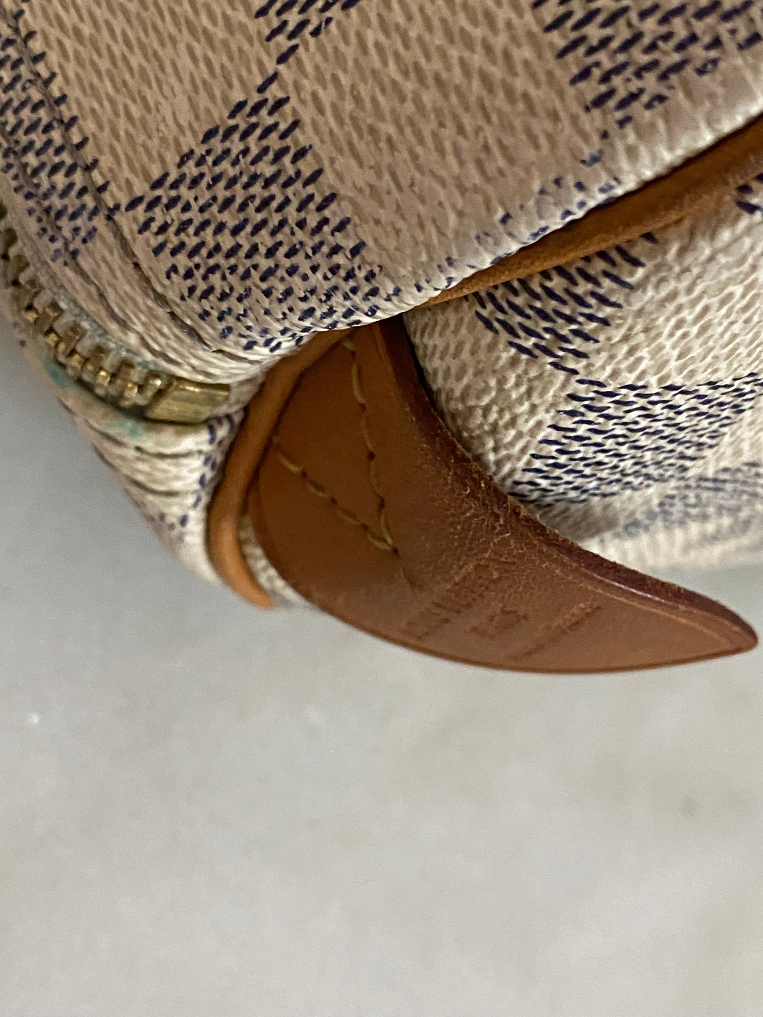 Louis Vuitton Damier Azur Speedy 35 Bag-handbag-Louis Vuitton-The Closet Egypt