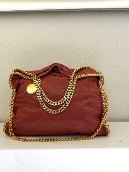 Stella Mccartney Dark Red Falabella Medium Bag-handbag-Stella Mccartney-The Closet Egypt