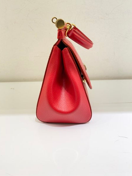 Dolce & Gabbana Red Sicily Small Bag-handbag-Dolce & Gabbana-The Closet Egypt