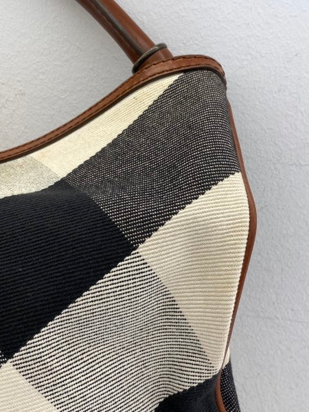 Burberry Camel Mega Check Bag-handbag-Burberry-The Closet Egypt